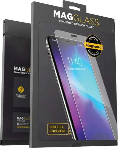 Vista 7 de magglass Protector de pantalla de privacidad diseñado para iPhone 11, protector de pantalla de vidrio templado antiespía resistente a las huellas