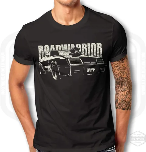 Vista 2 de Wasteland Warriors Camiseta Max Roadwarrior Movie para hombre