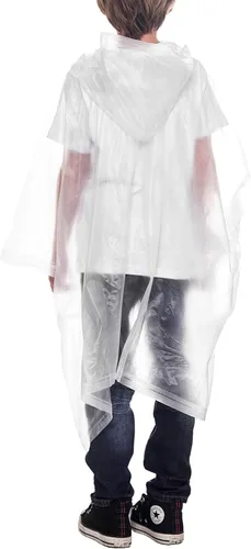 Vista 2 de Disney Mickey Mouse Pluto Rain Poncho - Sudadera con capucha - Talla juvenil