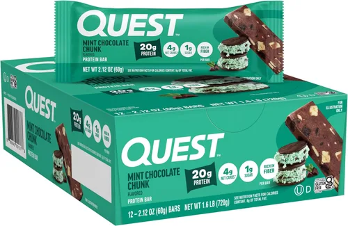 Vista 18 de Quest Nutrition Paquete de variedad para amantes del chocolate, alto en proteínas, bajo en carbohidratos, sin gluten, apto para ceto, 12