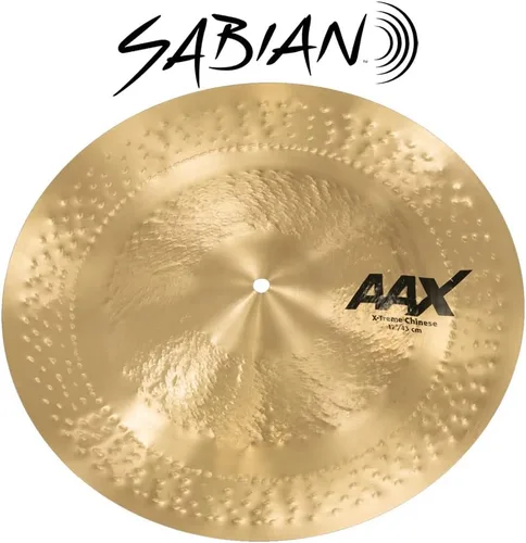 Vista 6 de SABIAN Platillo chino AAX X-Treme de 17 pulgadas, acabado brillante