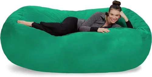 Vista 48 de [Usado] Sofa Sack Funda para Silla Puff Solo la Funda, para Adultos y Niños, Sin Relleno, Cómoda y Esponjosa, Funda de Repuesto para Silla Puff