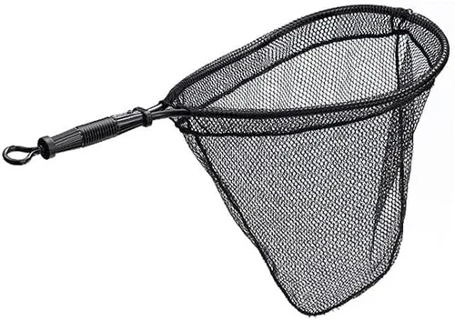 Vista 11 de EGO Red de pesca de trucha, captura y liberación, mango ergonómico, ligero y fácil de usar Red de medición de malla de PVC de 11