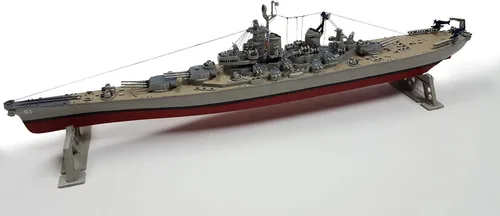 Vista 3 de Atlantis USS Iowa Big Battleship Kit de Modelo de Plástico 1/535 Juguete y Pasatiempo