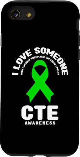 Vista 13 de Camiseta de concientización para iPhone 15 CTE - Amo a alguien con funda de concientización CTE