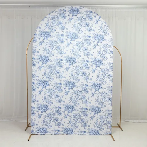 Vista 20 de Efavormart - Funda de elastano ajustada de elastano beige de 5 pies, ajuste cómodo, manga de fondo redonda para temas bohemios neutros y escenarios