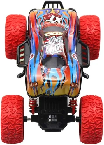 Vista 10 de Coches de tracción para niños, camiones de juguete para niños, auto de juguete de aleación, juguete educativo, Monster Trucks de inercia, juguete