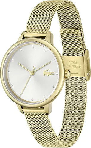 Vista 2 de Lacoste Reloj de cuarzo de acero inoxidable para mujer Touch of Glamour Classic Elegance Resistente al agua