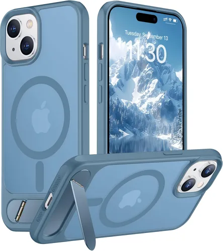 Vista 159 de Funda para iPhone 11 con compatibilidad magnética, [Soporte invisible incorporado][Compatible con MagSafe]