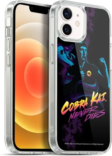 Vista 45 de Head Case Designs Funda de gel suave con licencia oficial de Cobra Kai Eagle Fang Logo Key Art compatible con Apple iPhone 7 Plus/iPhone 8 Plus