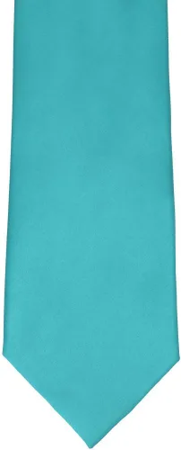 Vista 205 de tiemart Corbata de color sólido para hombre Longitud estándar