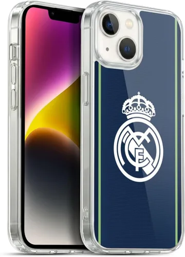 Vista 66 de Head Case Designs Funda de gel con licencia oficial del Real Madrid CF azul [protección de grado militar] compatible con Apple iPhone 7 Plus/iPhone