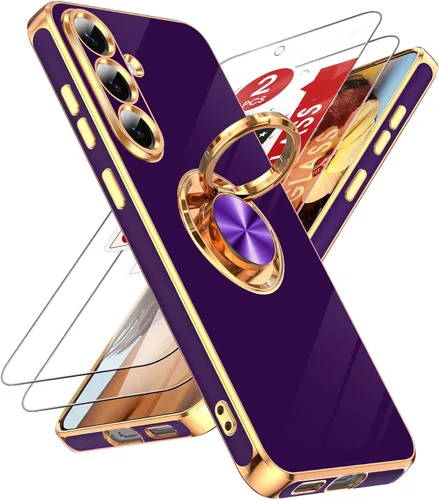 Vista 37 de LeYi Funda para iPhone XR: con Protector de Pantalla de Vidrio Templado [Paquete de 2] Soporte de Anillo Giratorio de 360°, Soporte Magnético