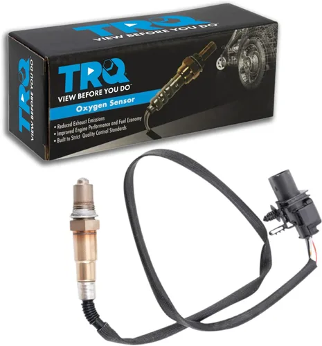 Vista 269 de TRQ Sensor de Oxígeno O2 de 4 Hilos de Banda Estrecha Compatible con VW Atlas 2.0L 2018-21, VW GTI 2.0L 2016-18, Audi A3 Quattro 2.0L 2015-18, VW