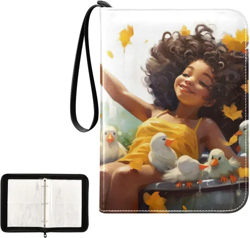 Vista 13 de Beach Shells - Carpeta impermeable para tarjetas intercambiables, 400 bolsillos, estuche de exhibición con fundas para tarjetas, juego