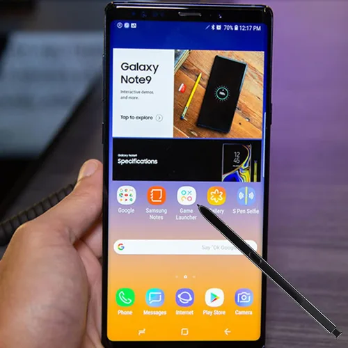 Vista 3 de 2 unidades de lápiz capacitivo Galaxy Note 9 de repuesto para Samsung Galaxy Note 9 5G S Pen, SM-N960F SM-N960 con Bluetooth (negro)
