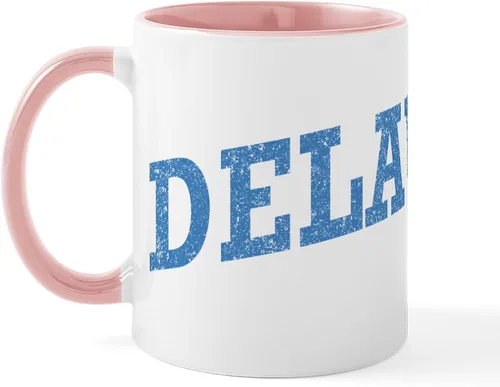 Vista 8 de CafePress Delaware (DE) Euro Mug Taza de café de cerámica de 11 oz (11.0 fl oz)