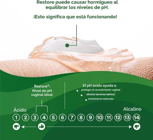 Vista 7 de Good Clean Love Restore - Gel vaginal hidratante, hidratante vaginal equilibrado con pH, cuidado femenino a base de agua con aloe vera y ácido