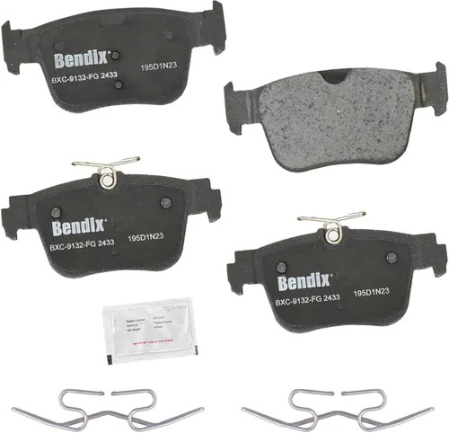 Vista 140 de Bendix Priority1 CFC154 - Juego de pastillas de freno de disco para Avanti II, Century, LeSabre, Regal, Riviera, chasis comercial, DeVille