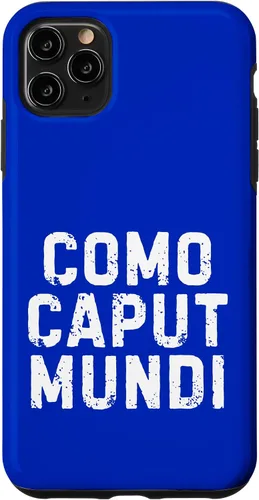 Vista 13 de Como Caput Mundi Città Simpatica Uomo Donna Bambino Case for iPhone 16