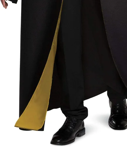 Vista 5 de Disguise Harry Potter Hogwarts - Bata de lujo para adulto color negro y dorado