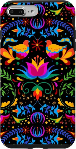 Vista 12 de Funda para iPhone 17 de Mexican Heritage Otomi Pride Love Peace Doves
