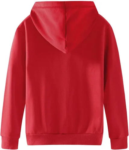 Vista 2 de Spring&Gege Sudaderas con capucha y cremallera completa para niños de 3 a 14 años