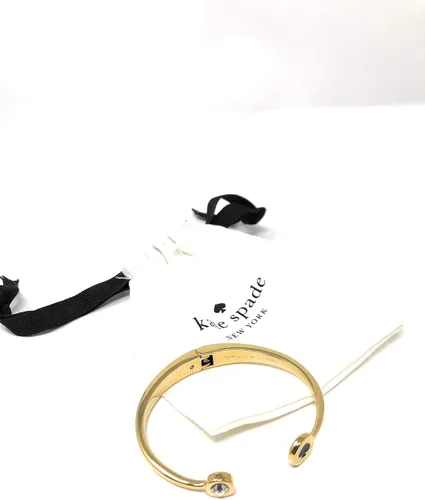 Vista 2 de Kate Spade New York Pulsera Spot The Spade en tono dorado, Metal