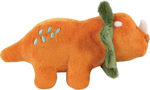 Vista 3 de Luvable Friends Juguete de peluche chirriante unisex para bebé con cuerda Dinosaurios