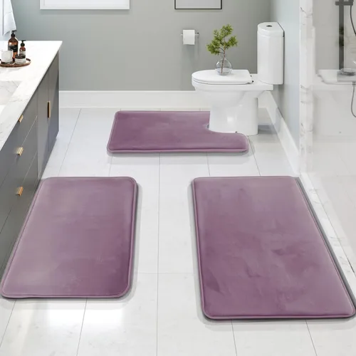 Vista 41 de Clara Clark tapete para baño, regadera o tina, de gomaespuma, negro, antiderrapante Camel Oro