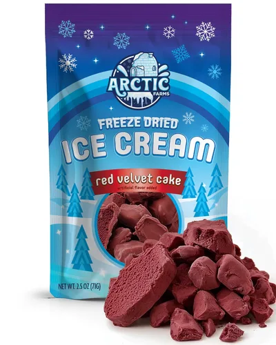 Vista 41 de Arctic Farms Trozos de Helado Liofilizado Empaquetados y en Caja - No se Derrite (1 libra, S'mores)