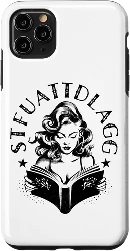 Vista 13 de Sexy STFUATTDLAGG Hot Woman Reading Spicy Good Book Love Case for iPhone 17