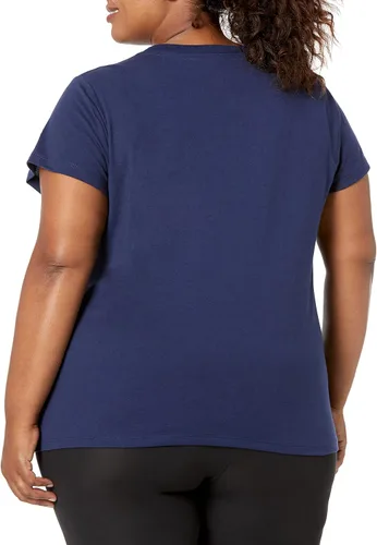 Vista 2 de Champion Classic - Camiseta de manga corta, diseño con texto "Left Chest Script
