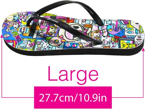 Vista 9 de Tokidoki Pantuflas Kawaii para mujer