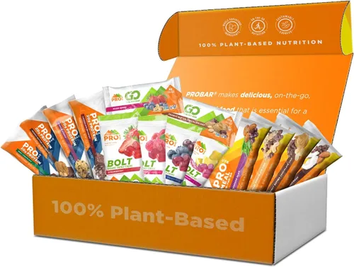 Vista 14 de Probar - Barra alimenticia no transgénica, sin gluten, certificado orgánico, saludable, ingredientes de alimentos integrales a base de plantas
