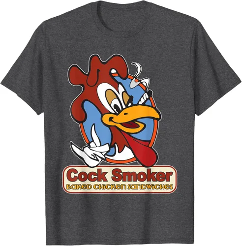 Vista 33 de Kevin Smith Jay & Silent Bob Reboot Cock Smoker Logo Dark Camiseta, Negro