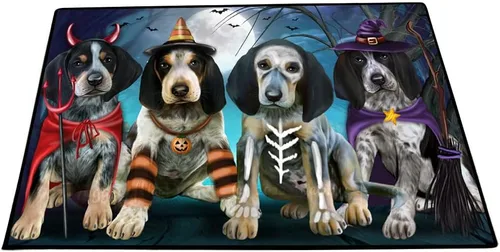 Vista 20 de Doggie of the Day Bluetick Coonhound - Tapete para perros - Día de la Independencia del 4 de julio - El mejor tapete para perro - Decoración