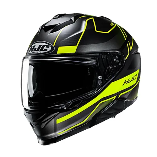 Vista 2 de HJC i71 Iroix Casco de motocicleta de cara completa con escudo de pinlock HJ-38, aprobado por DOT (MC1SF, XS)