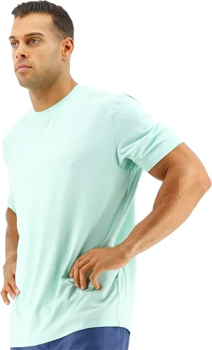 Vista 2 de TYR Camiseta de manga corta para hombre con protección solar UPF 50+