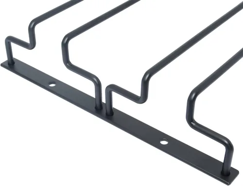 Vista 5 de Estante para copas de vino de 9.64 pulgadas para debajo del gabinete, soporte para copas de vino, soporte para almacenamiento de gafas, organizador