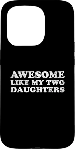 Vista 14 de Awesome Like My Two Daughters for Funny Mom Dad Parent Case for iPhone XR