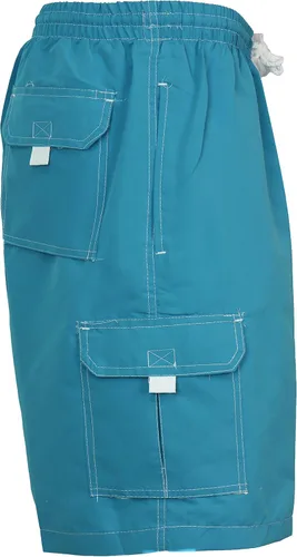 Vista 4 de SURF AVE Traje de baño clásico para hombre, cinco bolsillos, sin ojales