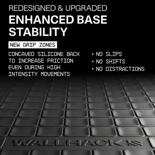 Vista 8 de Wallhack VA-005 - Alfombrilla de mouse para juegos de vidrio, superficie de velocidad, alfombrilla de mouse grande para deportes electrónicos