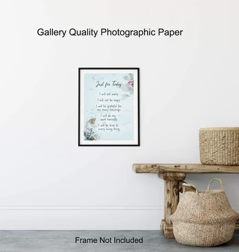 Vista 8 de Póster inspirador con citas motivacionales – Budismo Zen New Age Decoración de pared – Regalo de meditación para budistas, profesores de yoga