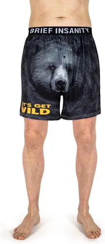 Vista 15 de BRIEF INSANITY Funny & Comfy Boxer Shorts and Pajama Pants for Men & Women Novelty Graphic Underwear & Loungewear
