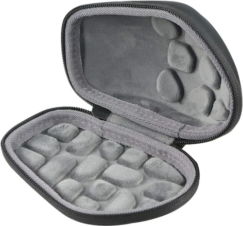 Vista 4 de co2CREA Estuche de viaje duro de repuesto para Logitech G604 Lightspeed Wireless Gaming Mouse (estuche negro)