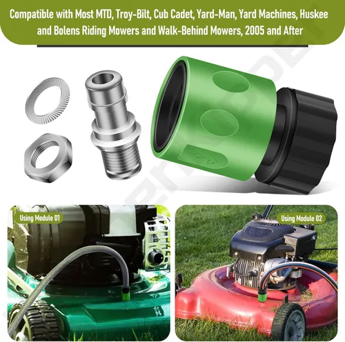 Vista 3 de 490-900-M061 Kit de lavado de cubierta compatible con CUB Cadet MTD XT1-LT42E Enduro Series tractores de jardín
