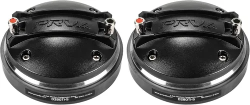 Vista 9 de PRV AUDIO D280Ti-S - Controlador de compresión de audio profesional de 1 pulgada, bocina atornillada de 1 pulgada, 160 vatios (individual)