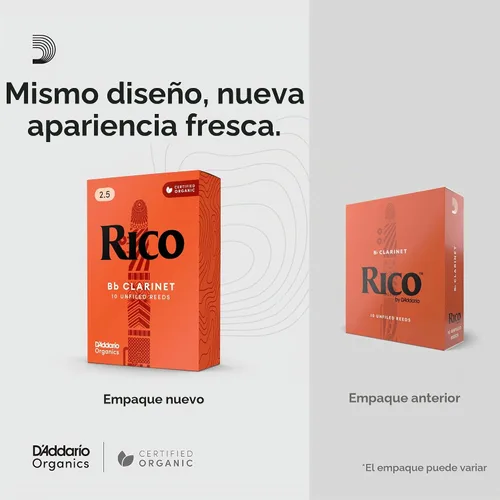 Vista 5 de Cañas para saxo tenor Rico