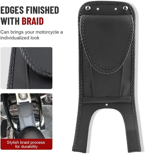 Vista 4 de Three T Funda para peto de tanque de gasolina para Harley Softail FLST FLSTN FLSTF FLSTC FLSTS, FXST FXSTB FXSTI FXSTS FXSTC